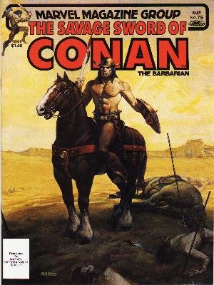 The Savage Sword of Conan 76