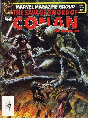The Savage Sword of Conan # 86 Magazines (1974 - 1995)