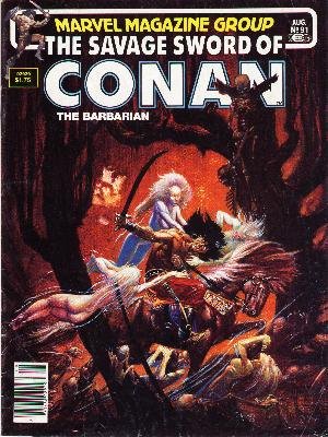The Savage Sword of Conan # 91 Magazines (1974 - 1995)