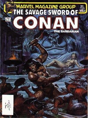 The Savage Sword of Conan # 95 Magazines (1974 - 1995)
