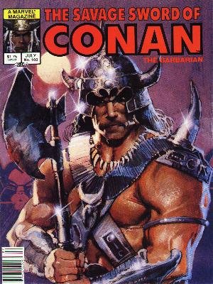The Savage Sword of Conan # 102 Magazines (1974 - 1995)