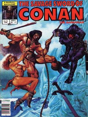 The Savage Sword of Conan # 104 Magazines (1974 - 1995)