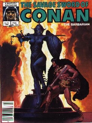 The Savage Sword of Conan # 109 Magazines (1974 - 1995)