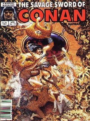 The Savage Sword of Conan # 111 Magazines (1974 - 1995)