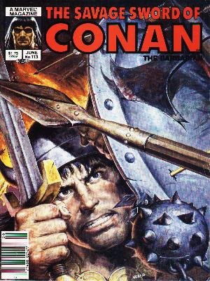 The Savage Sword of Conan # 113 Magazines (1974 - 1995)