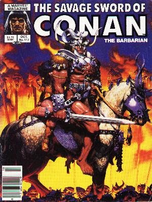 The Savage Sword of Conan # 117 Magazines (1974 - 1995)