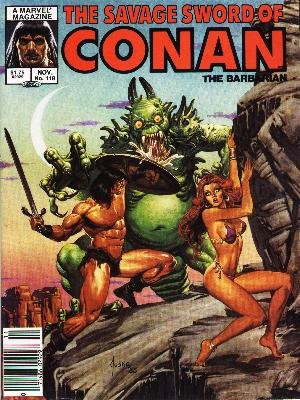 The Savage Sword of Conan # 118 Magazines (1974 - 1995)