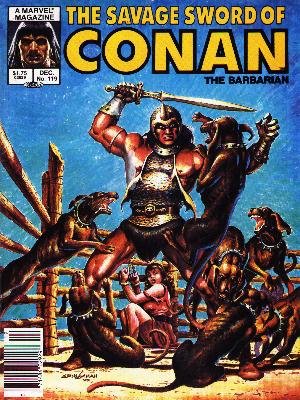 The Savage Sword of Conan # 119 Magazines (1974 - 1995)