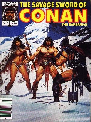 The Savage Sword of Conan # 121 Magazines (1974 - 1995)
