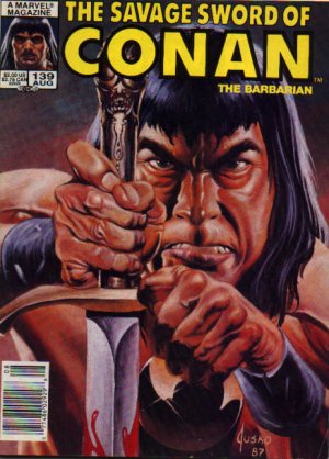 The Savage Sword of Conan # 139 Magazines (1974 - 1995)
