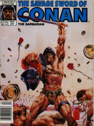 The Savage Sword of Conan # 147 Magazines (1974 - 1995)