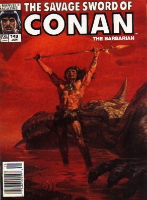 The Savage Sword of Conan # 149 Magazines (1974 - 1995)