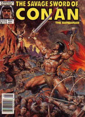The Savage Sword of Conan # 151 Magazines (1974 - 1995)