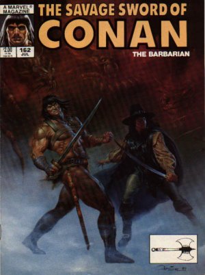 The Savage Sword of Conan # 162 Magazines (1974 - 1995)