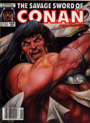 The Savage Sword of Conan # 169 Magazines (1974 - 1995)