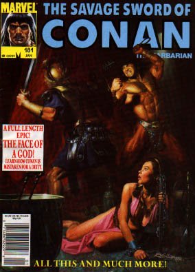 The Savage Sword of Conan # 181 Magazines (1974 - 1995)