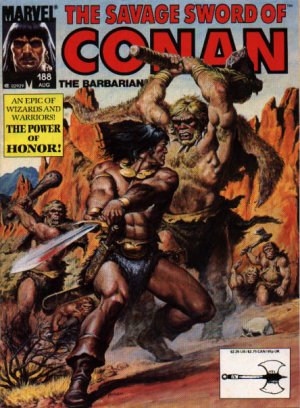 The Savage Sword of Conan # 188 Magazines (1974 - 1995)