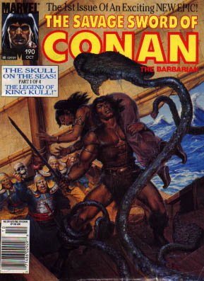 The Savage Sword of Conan # 190 Magazines (1974 - 1995)
