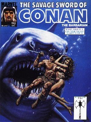 The Savage Sword of Conan # 192 Magazines (1974 - 1995)