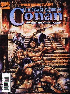 The Savage Sword of Conan # 228 Magazines (1974 - 1995)
