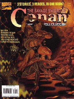 The Savage Sword of Conan # 230 Magazines (1974 - 1995)