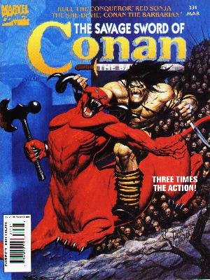 The Savage Sword of Conan # 231 Magazines (1974 - 1995)
