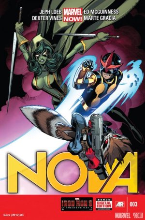 couverture, jaquette Nova 3  - Chapter Three: TrainIssues V5 (2013 - 2015) (Marvel) Comics