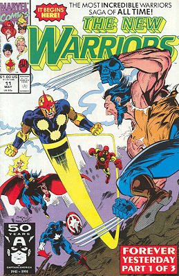 The New Warriors 11 - Days of Present Past