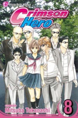 couverture, jaquette Crimson Hero 8 Américaine (Viz media) Manga