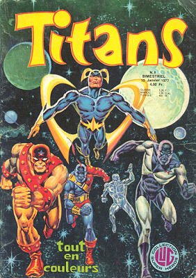 couverture, jaquette Titans 6  - 6Kiosque (1976 - 1988) (Lug) Comics