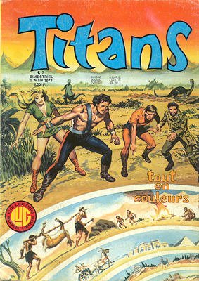 couverture, jaquette Titans 7  - 7Kiosque (1976 - 1988) (Lug) Comics