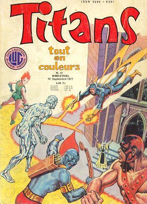couverture, jaquette Titans 10  - 10Kiosque (1976 - 1988) (Lug) Comics