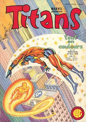 couverture, jaquette Titans 13  - 13Kiosque (1976 - 1988) (Lug) Comics