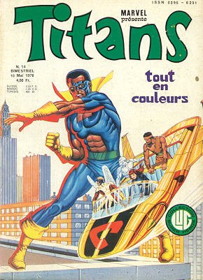 couverture, jaquette Titans 14  - 14Kiosque (1976 - 1988) (Lug) Comics