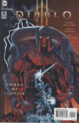 couverture, jaquette Diablo (Aaron) 5  - Sword of Justice, Part 5 of 5Issues (DC Comics) Comics