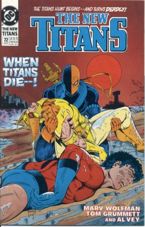 The New Titans 72 - Death of a Hero!