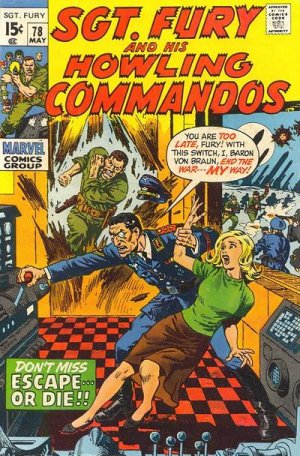 Sgt. Fury And His Howling Commandos 78 - Escape... or die!