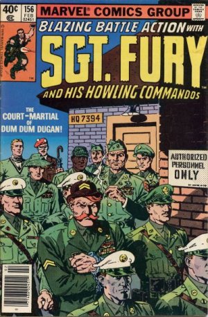 Sgt. Fury And His Howling Commandos 156 - The Court Martial Of Dum-Dum Dugan!