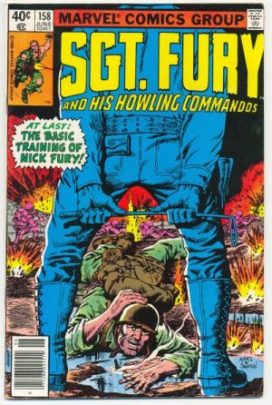 Sgt. Fury And His Howling Commandos 158 - The Name Is... Bass... Seargent Bass!