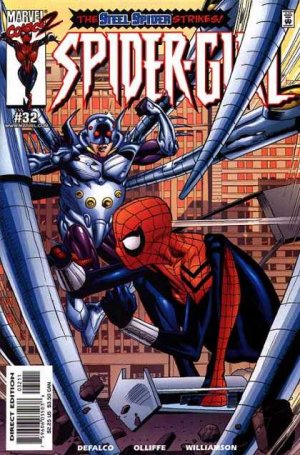 couverture, jaquette Spider-Girl 32  - The Steel Spider!Issues V1 (1998 - 2006) (Marvel) Comics