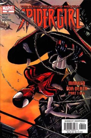 couverture, jaquette Spider-Girl 61  - Marked for Death!Issues V1 (1998 - 2006) (Marvel) Comics