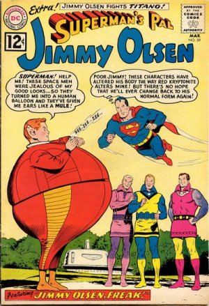 Superman's Pal Jimmy Olsen 59 - Jimmy Olsen, Freak!