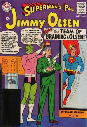Superman's Pal Jimmy Olsen 86 - The Team Of Olsen And Braniac!