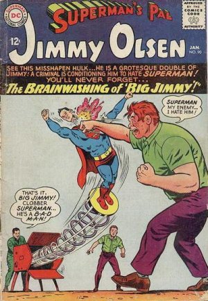 Superman's Pal Jimmy Olsen 90 - The Brain-Washing of Big Jimmy!