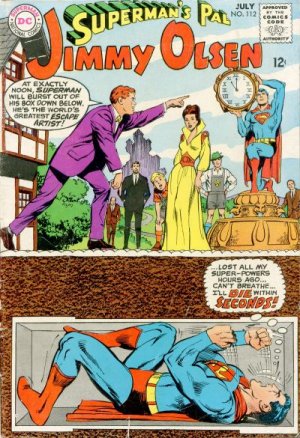 Superman's Pal Jimmy Olsen 112 - The Murderous Magnaman!