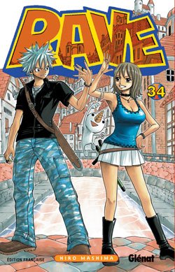 couverture, jaquette Rave 34  (Glénat Manga) Manga