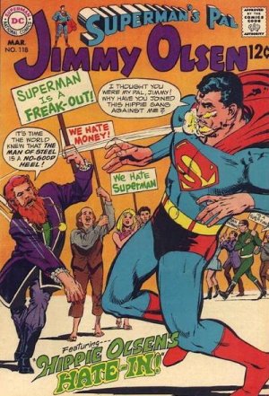 Superman's Pal Jimmy Olsen 118 - Hippie-Olsen's Hate-In!