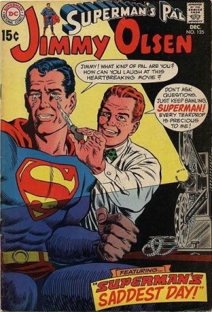 Superman's Pal Jimmy Olsen 125 - Superman's Saddest Day!