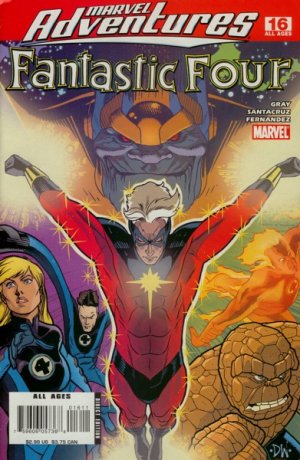 Marvel Adventures Fantastic Four 16 - Oh Captain, My Captain Marvel!