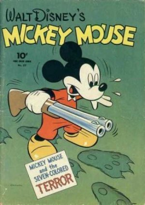 Four Color Comics 27 - Mickey Mouse and the Seven Colored Terror, ca. 1943